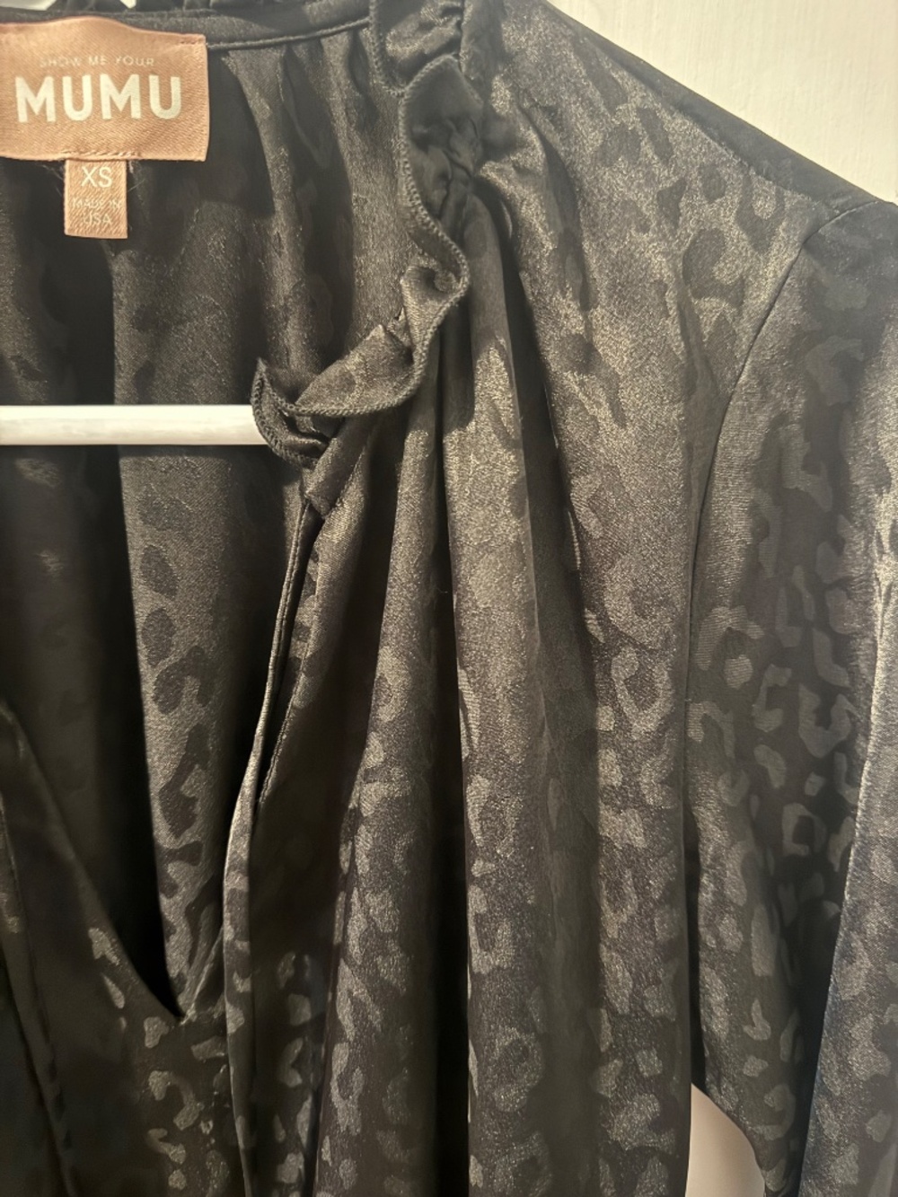 Show Me Your MuMu Black Mini Dress - Picture 4 of 4